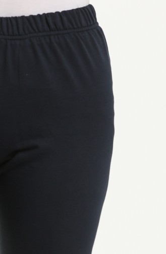 Jogginghose aus zwei Garnen 21074-02 Dunkelblau 21074-02
