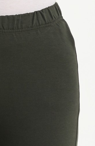 Jogginghose aus zwei Garnen 21074-04 Khaki 21074-04