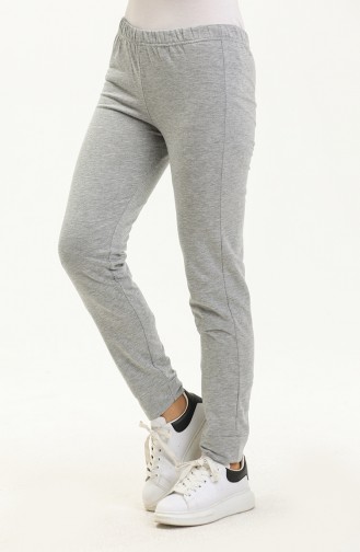 Jogginghose aus zwei Garnen 21074-05 Grau 21074-05