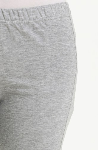 Jogginghose aus zwei Garnen 21074-05 Grau 21074-05