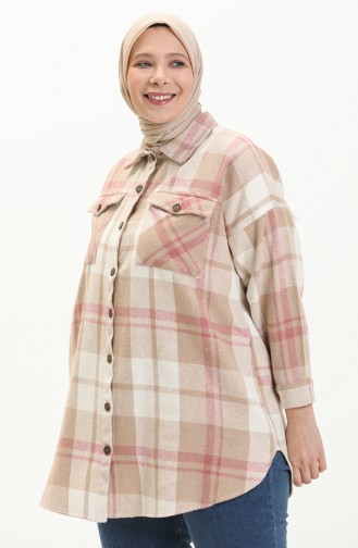 Plaid Shirt  2010-04 Beige Powder 2010-04