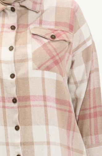 Plaid Shirt  2010-04 Beige Powder 2010-04