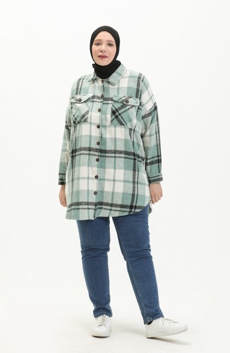 Plaid Shirt 2010-06  Green Almond Black 2010-06