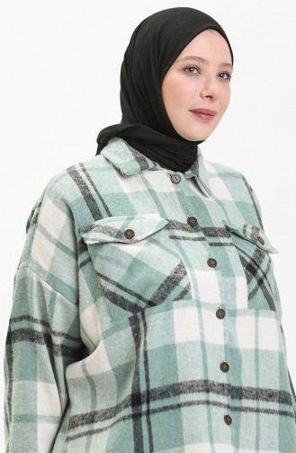 Plaid Shirt 2010-06  Green Almond Black 2010-06