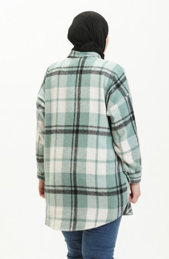 Plaid Shirt 2010-06  Green Almond Black 2010-06