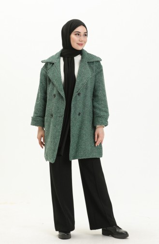 Emerald Green Coat 3782