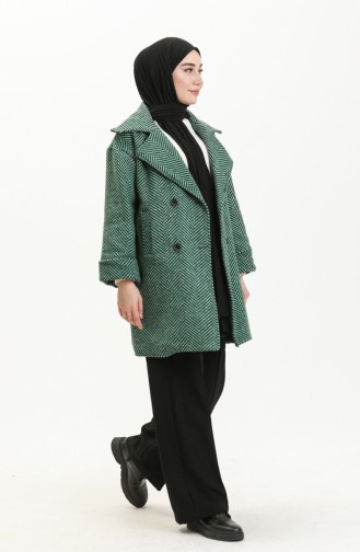 Emerald Green Coat 3782