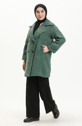 Emerald Green Coat 3782