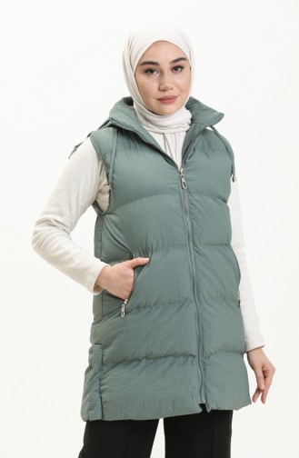 Green Gilet 6044-02