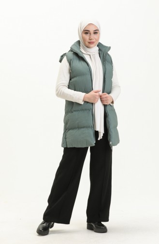 Green Gilet 6044-02