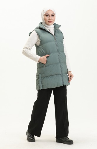 Green Gilet 6044-02