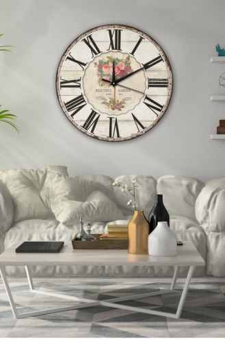 Retro Tasarımlı Duvar Saati 40 X 40 Mbolddsx40 0235