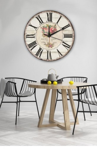 Retro Tasarımlı Duvar Saati 40 X 40 Mbolddsx40 0235