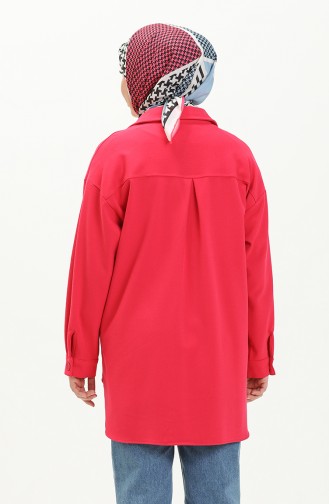 Düğmeli Gömlek 2022280-07 Pembe