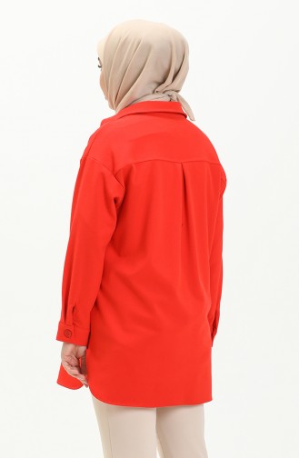 Orange Overhemdblouse 2022280-09