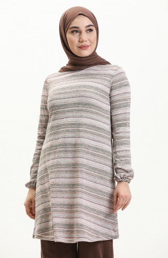 Tunika mit elastischen Ärmeln 8560-02 Puderfarben 8560-02