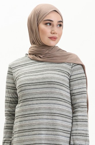 Tunika mit elastischen Ärmeln 8560-03 Grün 8560-03