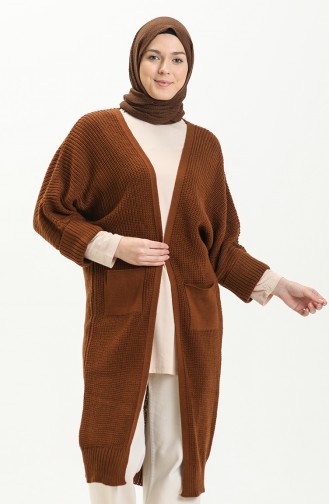 Braun Strickjacke 0001-03