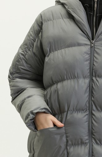 Puffer Coat 8003-02 Gray 8003-02