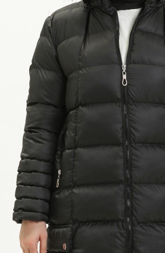 معطف أسود 6040-01