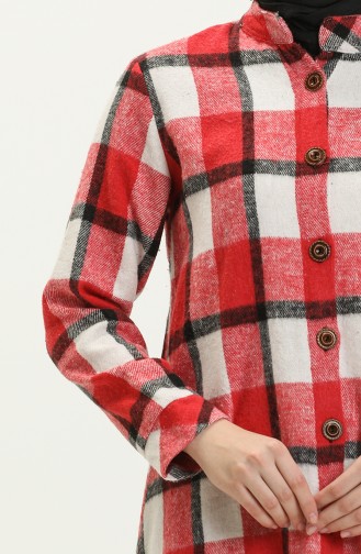 Plaid Tunic 1830-03 Red 1830-03