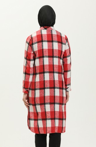 Plaid Tunic 1830-03 Red 1830-03