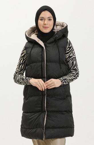 Black Gilet 8004-02