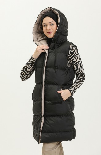 Black Gilet 8004-02