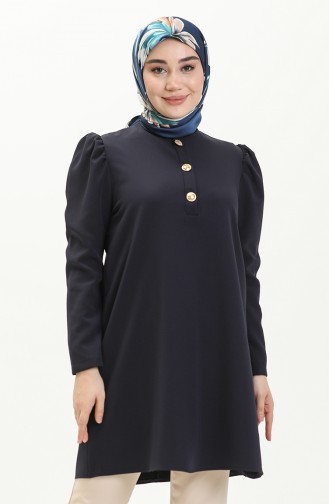 Light Navy Blue Tuniek 1827-06