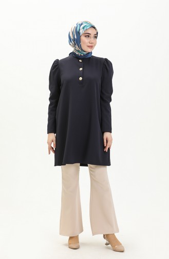 Navy Blue Tunic 1827-06 Light Navy Blue 1827-06