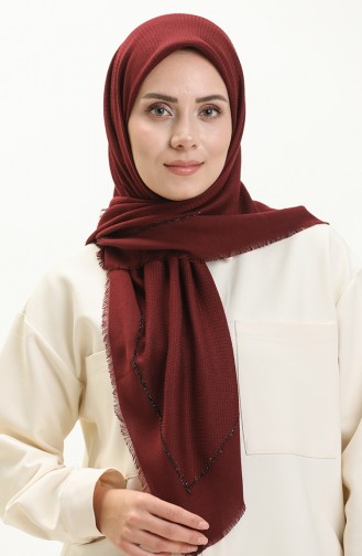 إيشارب شتوي 2001-11 أحمر غامق 2001-11