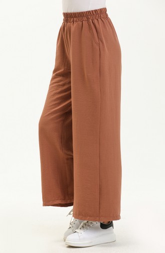 Oyya Wide Leg Pants 228439a-03 Brown 228439A-03