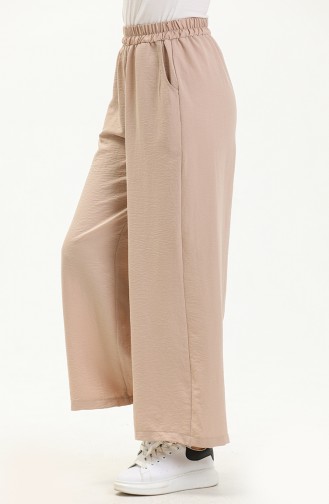 Oyya Wide Leg Pants 228439a-04 Beige 228439A-04