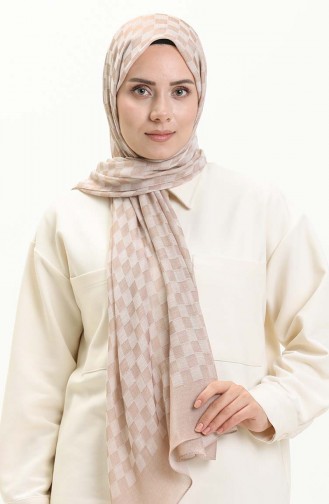 شال فاخر 70223-05 بني فاتح 70223-05