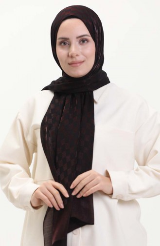 Luxury Shawl 70223-10 Dark Brown 70223-10