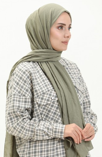 Soft Cotton Shawl 2000-04 Dark Green 2000-04