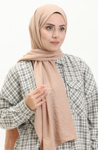 Soft Cotton Shawl 2000-06 Dark Beige 2000-06