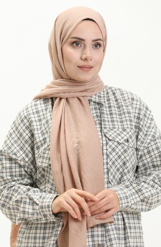 Soft Cotton Shawl 2000-06 Dark Beige 2000-06