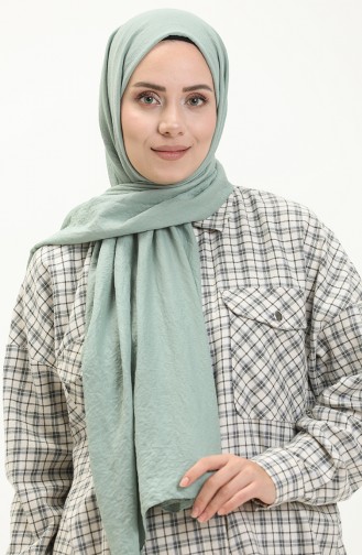 Soft Cotton Shawl 2000-08 Almond Green 2000-08