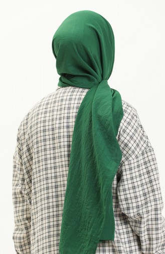 Soft Cotton Shawl 2000-09 Emerald Green 2000-09