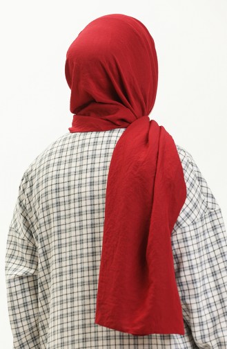 Soft Cotton Shawl 2000-12 Claret Red 2000-12