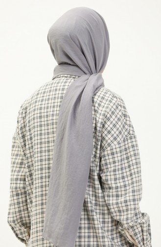 Soft Baumwolle Schal 2000-15 Grau 2000-15