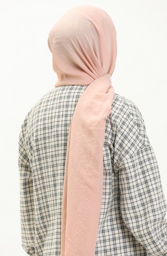 Soft Cotton Shawl 2000-16 Salmon 2000-16