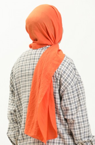 Soft Cotton Shawl 2000-19 Orange 2000-19