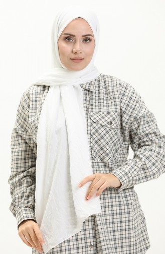 Soft Cotton Shawl 2000-20 White 2000-20