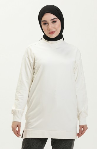 Ecru Sweatshirt 10381-03