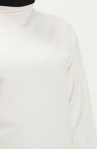 Ecru Sweatshirt 10381-03