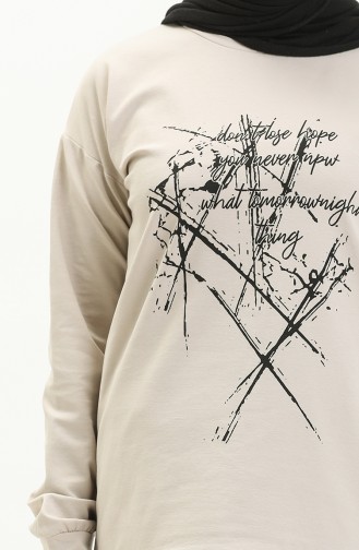 Cream Sweatshirt 10384-01