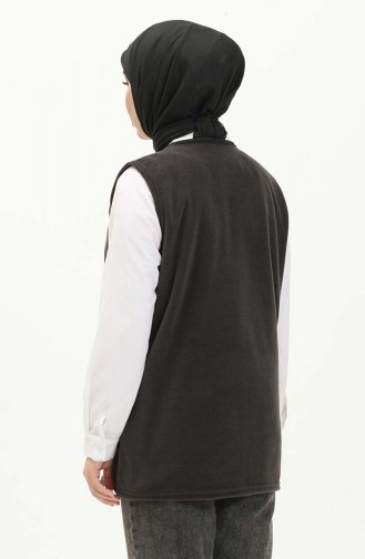 Gilet Polaire à Poche 0005-06 Fumé 0005-06