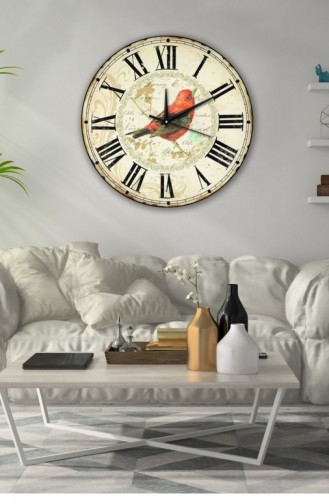 Retro Tasarımlı Duvar Saati 40 X 40 Mbolddsx40 0788